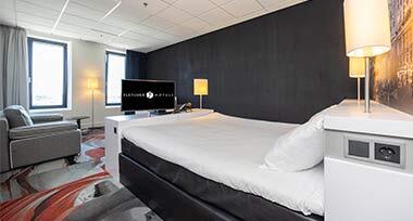 Hotelkamer bij Fletcher Wellness-Hotel Leiden