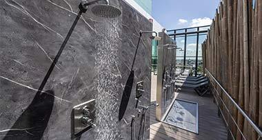 Sauna van Fletcher Wellness-Hotel Leiden