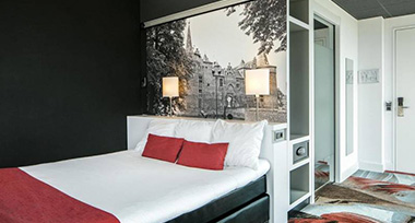 Hotelkamer van Fletcher Wellness-Hotel Leiden