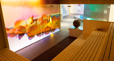 Sauna bij Fletcher Wellness-Hotel Leiden